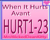 When It Hurts Avaant