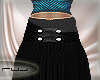 [RuJ]Black Pleated Skirt