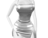 Hot Silver Latex Dress