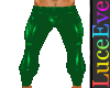 Green PVC Pants