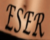 HM*ESER tattoo