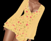 Yellow Floral Dress (L)
