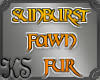 SunBurst Fawn Fur