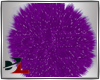 fur rugs purple