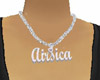 Airsica name necklace