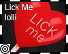 *m Lick Me Heart Lolli