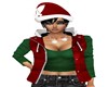 RED & GREEN  X-MAS TOP