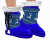 GM's ChristmasBoots Blue