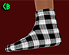 Black White Sock Plaid F