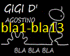 Gigi D'Agostino -Bla bla