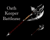 Oath Keeper Battle Axe