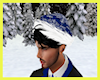 Di* Blue Santa Hat Black