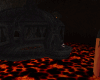 Dark Fire Lava Cave Room