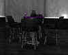 (Snow) Purple Bar Table
