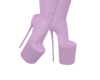 |E| Lilac high boots