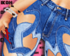 Heart Cutout Jeans LLT