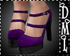 [DML] Purple Strap Heels