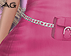 AG. Pink Belt Bag