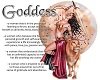 goddess sticker