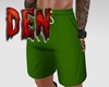 Summer Sand Green Shorts