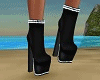 black heels diamond