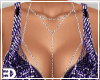 Purple Disco Cowl Top