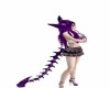 Purple-Black Devil Tail