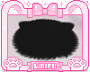 ♡ Black Kitty Rug