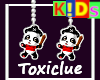 [Tc] Kids Panda Earrings