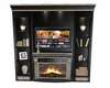 Fire place with TV