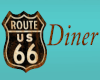 Route 66 Diner Sign