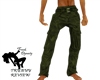 Hunter Green Cargo Pants