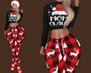 Pajamas Xmas Couple F