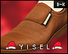 Y. Gingerbread Glam Shoe