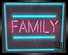 2u Family Neon Sign
