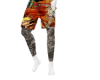 Orange Naruto Shorts M