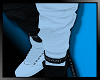 ⛧ Blk + White Pants