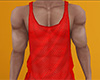 Red Mesh Tank Top (M)