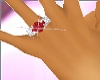 Ruby & Diamond Wed Ring