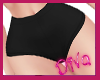 Black minishort