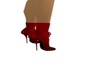 Dark Red Ankle Boot