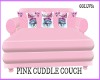 PINK CUDDLE COUCH