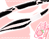 牛COW: black pink tail