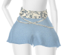 Vi Blue flower shorts v1