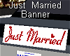 Just Married Banner