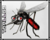 evil mosquito sticker