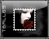 Vampire W/Rose Stamp