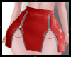 PVC Red Skirt