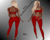 RQ-Full Outfit Red*RLL