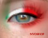 Italian Flag Eyeshadow